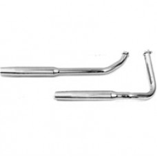 Paughco 1-3/4in. 38in. Long Shotgun Tapered Exhaust System Kickstart/Rigid Only 724DTM