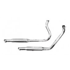 Paughco 1-3/4in. 38in. Long Staggered Dual Goose-cut Exhaust System 734GM