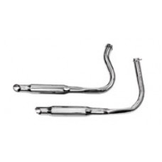 Paughco 1-3/4in. ‘Close Fit’ Staggered Dual Slash-cut Exhaust System 723-1M