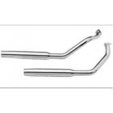 Paughco 1-3/4in. Over-The-Transmission 38in. Tapered Exhaust System Kickstart Only 730TM