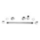 Paughco Axle Kit for Wide Tapered Rear Leg Springers N186A2