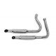 Paughco ‘Close Fit’ Staggered Dual Exhaust System 38in. Goose-Cut 722-1GM