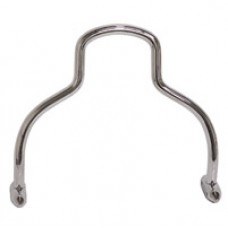 Paughco Fat Tire Short 10-1/2in. Wide Chrome Sissy Bar Kit 110S