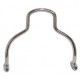 Paughco Fat Tire Short 10-1/2in. Wide Chrome Sissy Bar Kit 110S