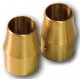 Paughco Long Curve Brass Exhaust Tips For 2″ Diameter Pipes 641A