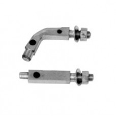 Paughco Right-side Mounting Brackets for Early Model Big Twin 125C