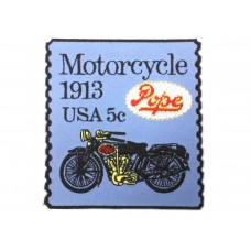 1913 Motorcycle Stamp Patches 48-2311
