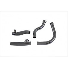 2 into 1 Exhaust Pipe Chrome Header Set 29-0173