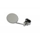 3" Round Mini Mirror with Clamp On Stem, Chrome 34-0308