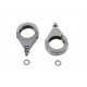 39mm Turn Signal Clamp Set with Grooves 31-0334