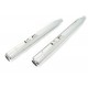 4" Muffler Set with Chrome Hollow Point End Tips 30-3195