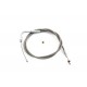 43.25" Braided Stainless Steel Throttle Cable 36-1513