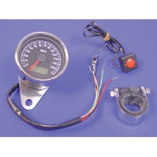 60mm Mini Electric Speedometer 39-0593