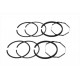 74" FLH Piston Ring Set .010 Oversize 11-2501