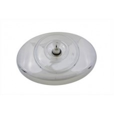 Air Cleaner Cover Oval Chrome 34-0401