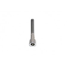 Allen Socket Cap Bolt Knurled Chrome 1/4