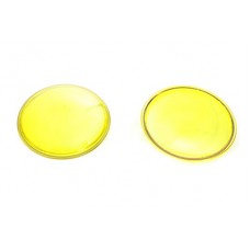 Amber Glass Spotlamp Lens Set 33-0062