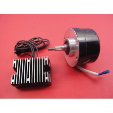 Black 17 Amp Alternator Generator Conversion Kit 32-0371
