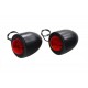 Black Bullet Marker Lamp Red Single Filament 33-1414