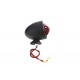 Black Bullet Red Marker Lamp Dual Filament 33-3043