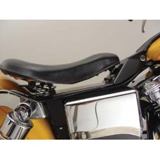 Black Leather Solo Seat and Mount Kit 47-0147