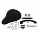 Black Leather Solo Seat Kit 47-0132