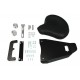Black Leather Solo Seat With Mount Kit 47-0781
