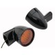 Black Revox Bullet Style LED Rear Turn Signal Set 33-5006