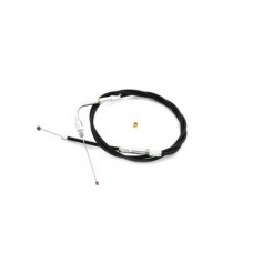 Black Throttle Cable with 38
