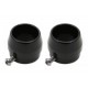 Black Tips for 1-3/4 Straight Pipe Exhausts 30-0800