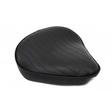 Black Tuck and Roll Solo Seat Large 47-0058
