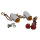 Bullet Marker Lamp Set with Red and Amber LEDs 33-0762