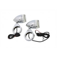 Bullet Turn Signal Set with 49mm Clamps 33-2233