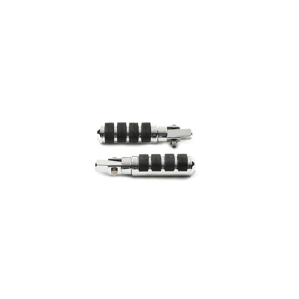 Cats Paw Footpeg Set Chrome,for Harley Davidson motorcycles,by V-Twin
