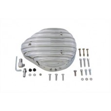 Chrome Finned Tear Drop Air Cleaner 34-0530