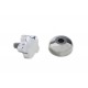 Chrome Fork Damper Knob with Cover 24-0207