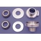 Chrome Fork Neck Cup Kit with Stops 24-0231