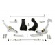 Chrome Forward Control Kit without Pegs 22-0456