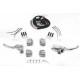 Chrome Handlebar Control Kit with Switches 26-0411