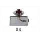Chrome Horizontal LED Tail Lamp Kit Iron Cross Style 33-0768