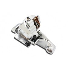 Chrome Rear Brake Caliper with Bracket 23-0236