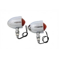 Chrome Red Marker Lamp Set 33-0425