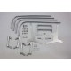 Chrome Saddlebag Guard Kit 49-2504