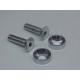 Chrome Screw Set for Motor Mount to Cylinder Head 9967-4