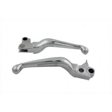 Chrome Slotted Hand Lever Set 26-0781