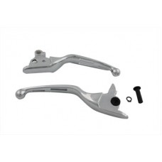 Chrome Slotted Hand Lever Set 26-0895