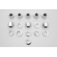 Chrome Stock Cylinder Base Nuts and Washers 8106-16