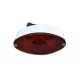 Chrome Tail Lamp Cateye Style 33-0028
