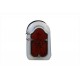 Chrome Tombstone LED Tail Lamp Assembly 33-0333