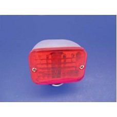 Chrome Tour Marker Lamp Set with Red Lens 33-0419